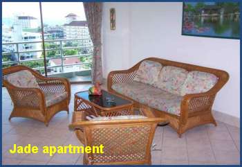 apartment rental in Pattaya Jomtien.